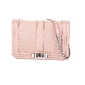 REBECCA MINKOFF- Quilted Leather Crossbody Bag